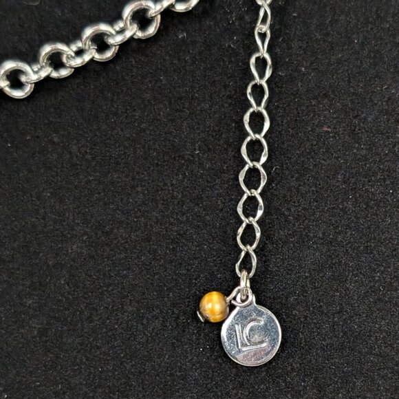 Liz Claiborne Rhombus & Oval Necklace - Picture 7 of 8